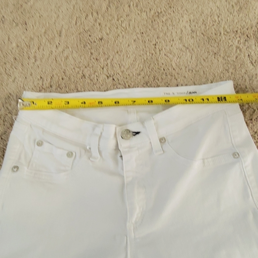 Rag & Bone White Skinny Jeans 27 - Picture 6 of 13